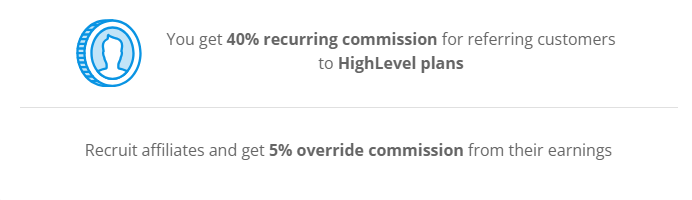 gohighlevel affiliate program commission