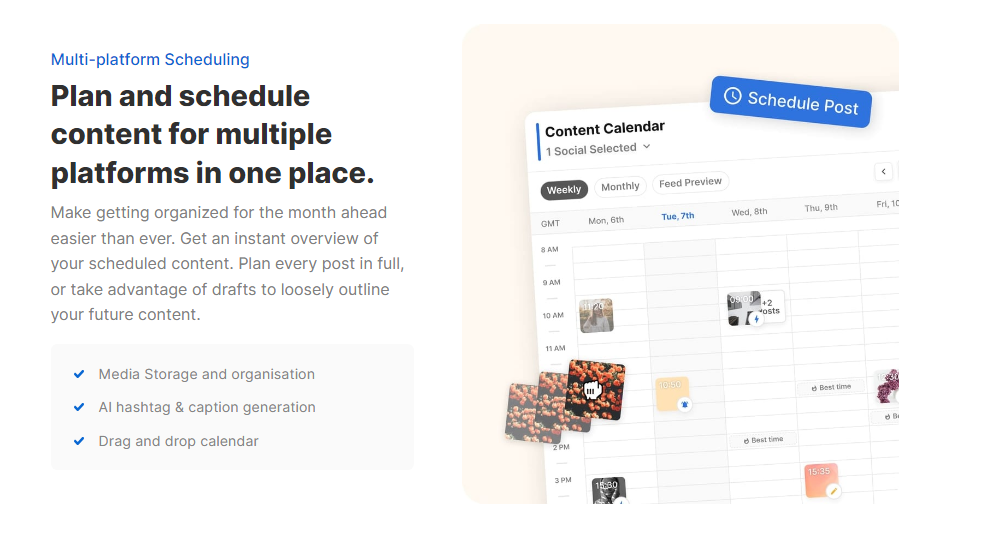 Flick Visual Content Planner